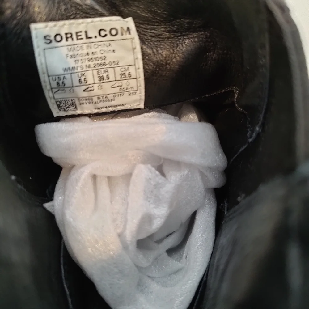 Sorel After Hours Chelsea Wedge Boots In Gray